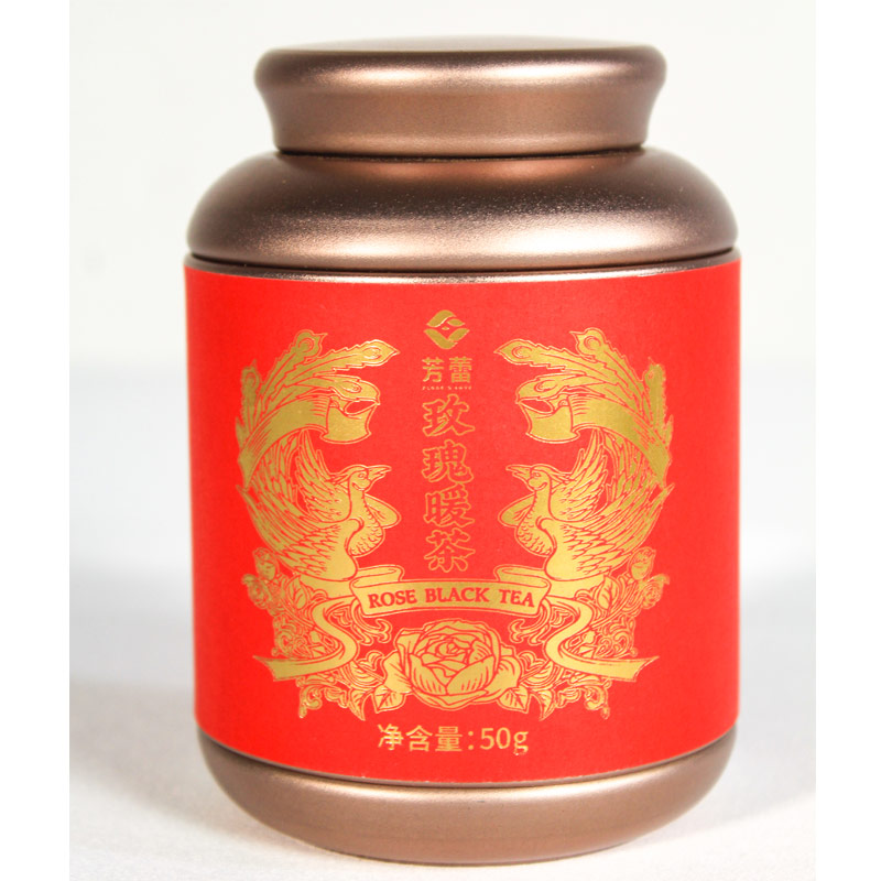 玫瑰暖茶50g（铁罐款）