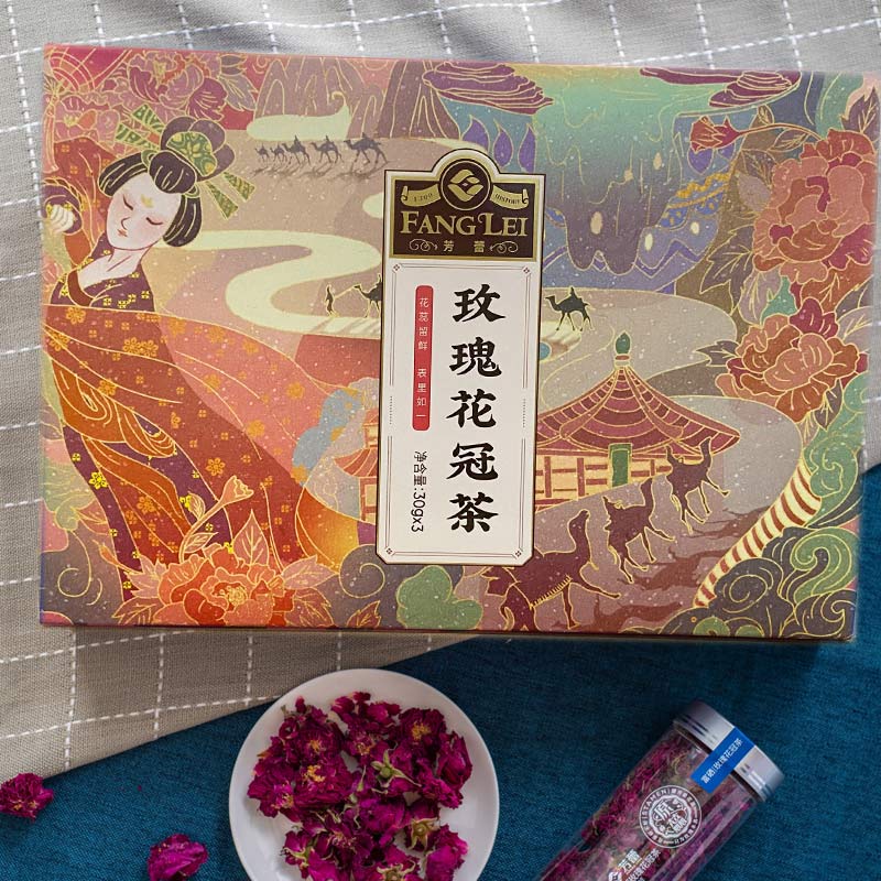 15g花冠茶书型礼盒