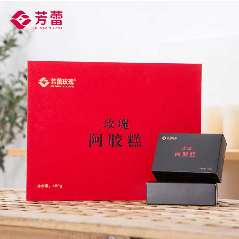 （120g×4）玫瑰阿胶礼盒（红）